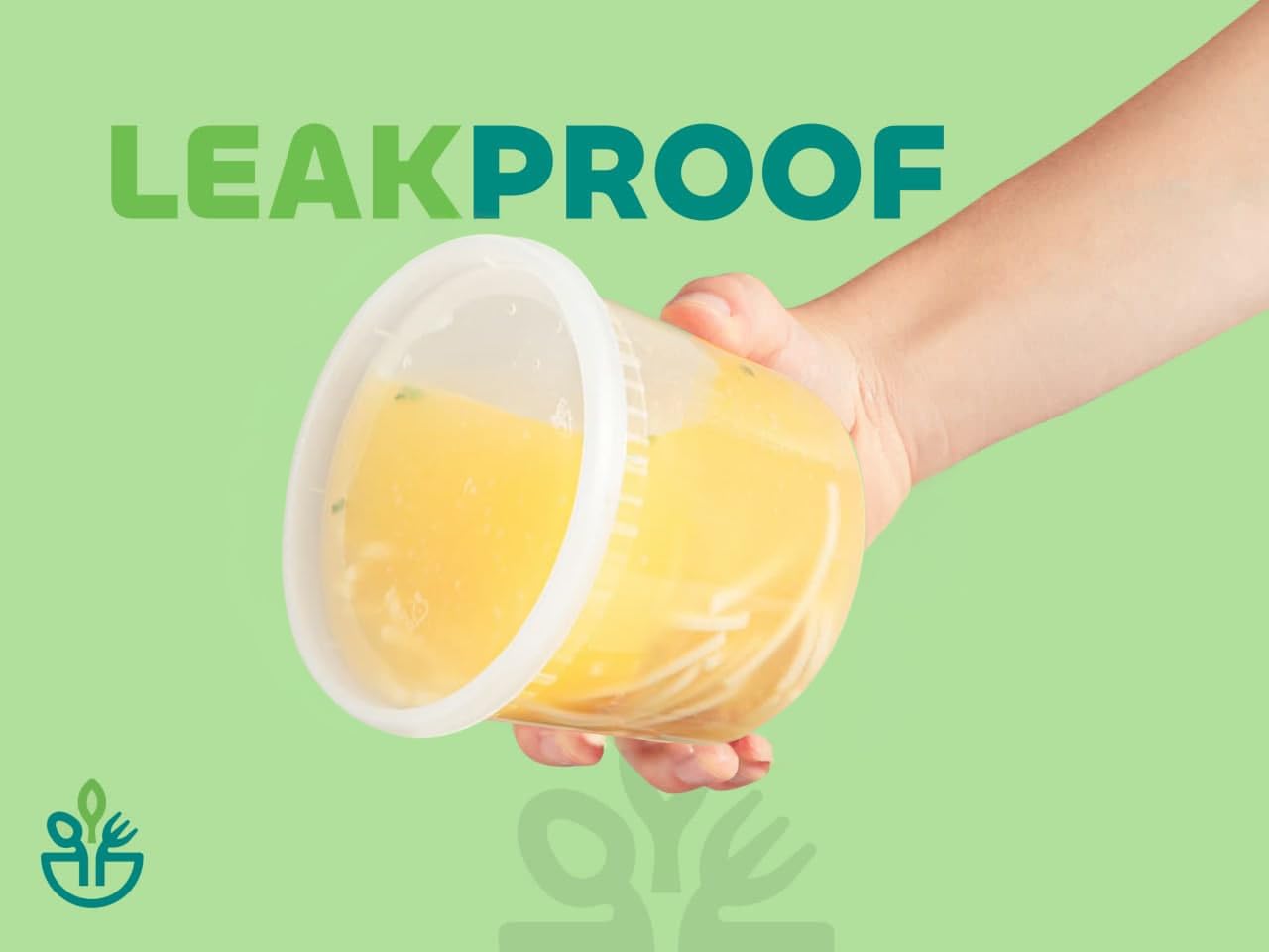 JoyServe Deli Food Containers with Lids for Food, Snacks, Takeout, Meal Prep - Durable Clear Containers for Food - Stackable and Durable, Dishwasher & Microwave Safe