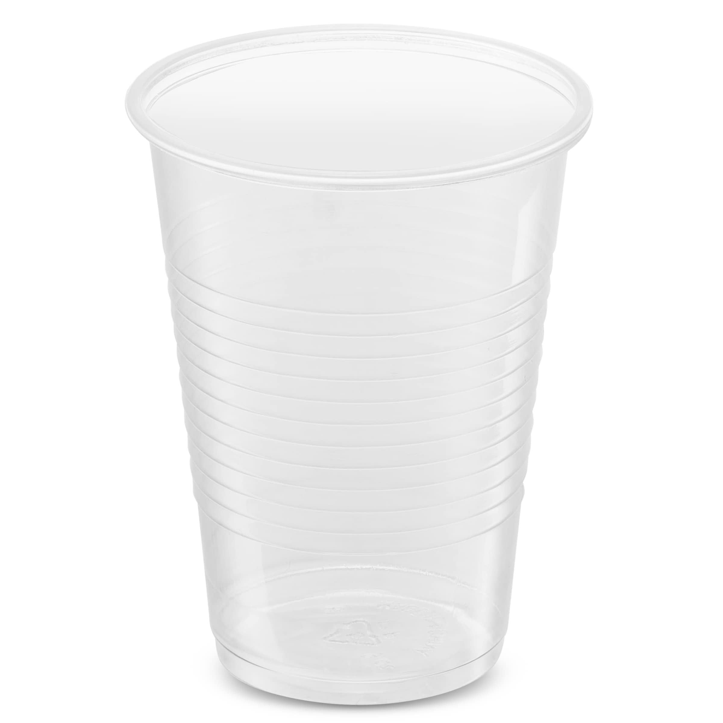 JoyServe 9 Oz Plastic Cups Disposable - (Pack of 320) Clear Party Drinking Cups, BPA-Free Everyday Transparent Plastic Cups in Bulk for Cold Water, Soda, Iced Tea, Juice or Any Occasion