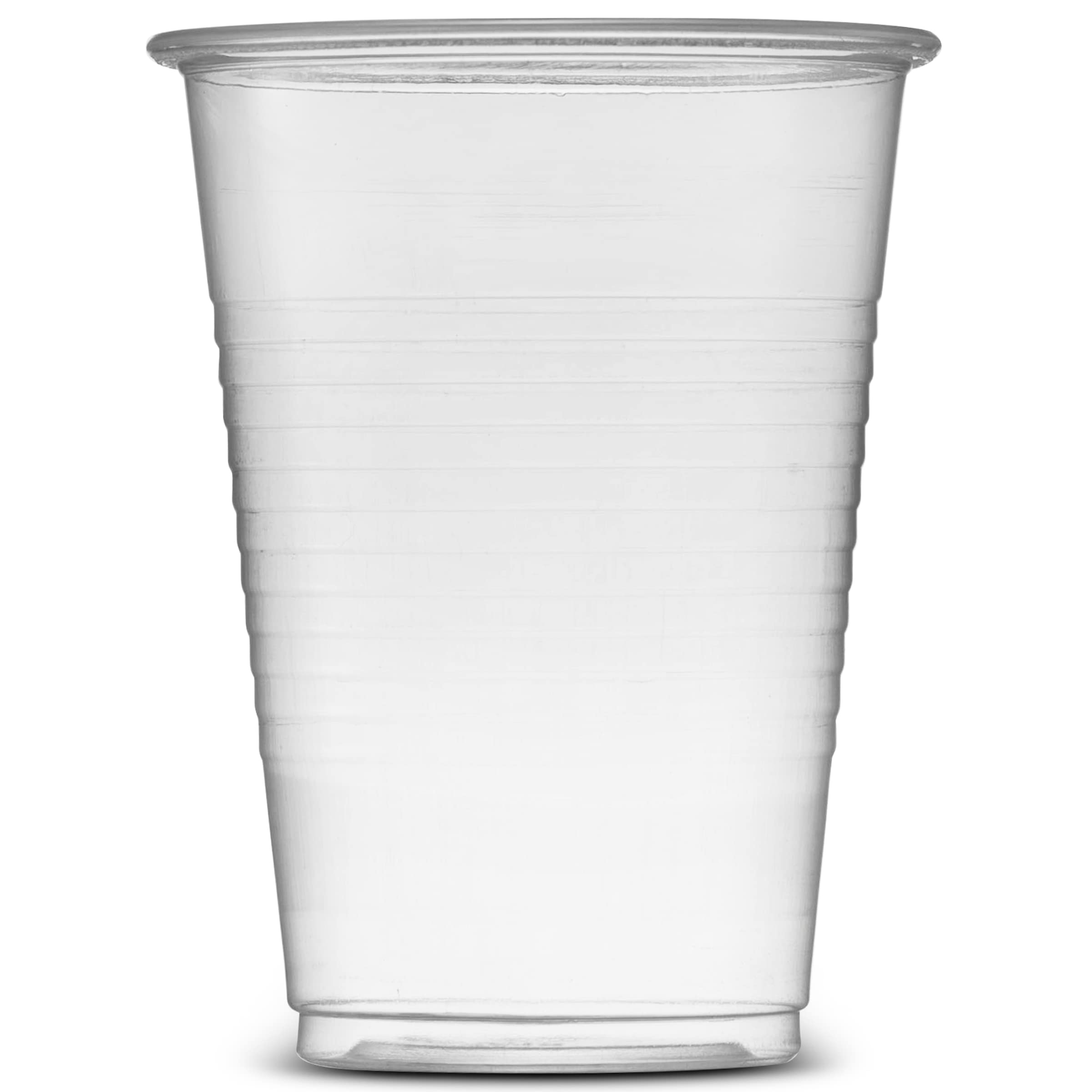 JoyServe 9 Oz Plastic Cups Disposable - (Pack of 320) Clear Party Drinking Cups, BPA-Free Everyday Transparent Plastic Cups in Bulk for Cold Water, Soda, Iced Tea, Juice or Any Occasion