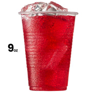 JoyServe 9 Oz Plastic Cups Disposable - (Pack of 320) Clear Party Drinking Cups, BPA-Free Everyday Transparent Plastic Cups in Bulk for Cold Water, Soda, Iced Tea, Juice or Any Occasion