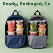48 Sets Plastic Food Storage Deli Containers w/ Lids 16oz Pint & 32oz Quart