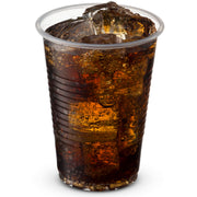 JoyServe 9 Oz Plastic Cups Disposable - (Pack of 320) Clear Party Drinking Cups, BPA-Free Everyday Transparent Plastic Cups in Bulk for Cold Water, Soda, Iced Tea, Juice or Any Occasion